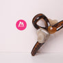 M Maxglam Beauty"Timeless" 1pcs Large Rectangular Hair Claw Clips - Heart Shape,Matte Finish, Solid Color, Non-Slip Ponytail Holders For Women And Girls