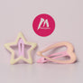 M Maxglam Beauty 15 pcs Dopamine side Clip Hairpin Colorful Star Hairpin for Girls Cute bangs bb clip Side clip Hair clip headpiece